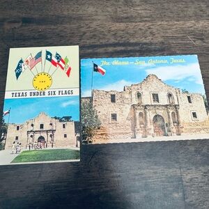 Vintage Texas Alamo San Antonio Postcards Lot